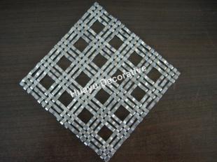 供应新型装饰材料 卓雅建筑装饰金属网，不锈钢材质打造现代美学空间